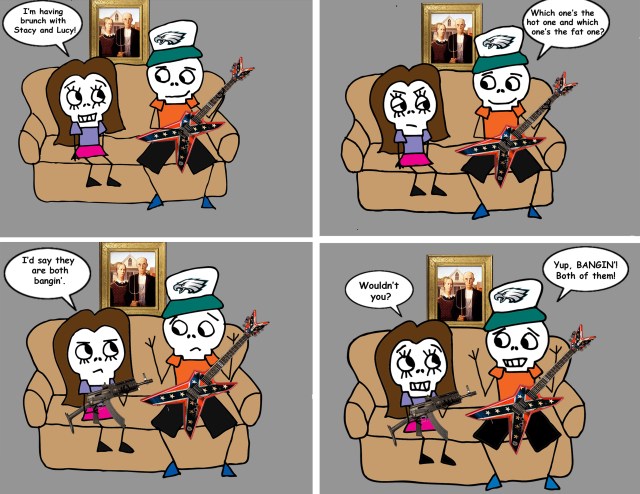 Princess Skull-Pie and Prince Skull-Truck Discuss Friendships